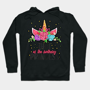 Gigi Of The Birthday Girl Unicorn Bday Girl Party Hoodie